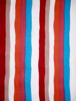 Pure cotton stripes screen print fabric - SanskrutiHomes