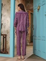 Cotton Printed Night Suit Set for Women - SanskrutiHomes