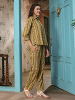 Cotton Printed Night Suit Set for Women - SanskrutiHomes