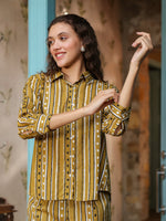 Cotton Printed Night Suit Set for Women - SanskrutiHomes