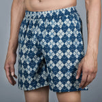 Sanskruti homes Indigo Printed Men Boxer - SanskrutiHomes