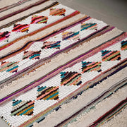 Hand-weaved 100% Multi-color Rug - SanskrutiHomes 