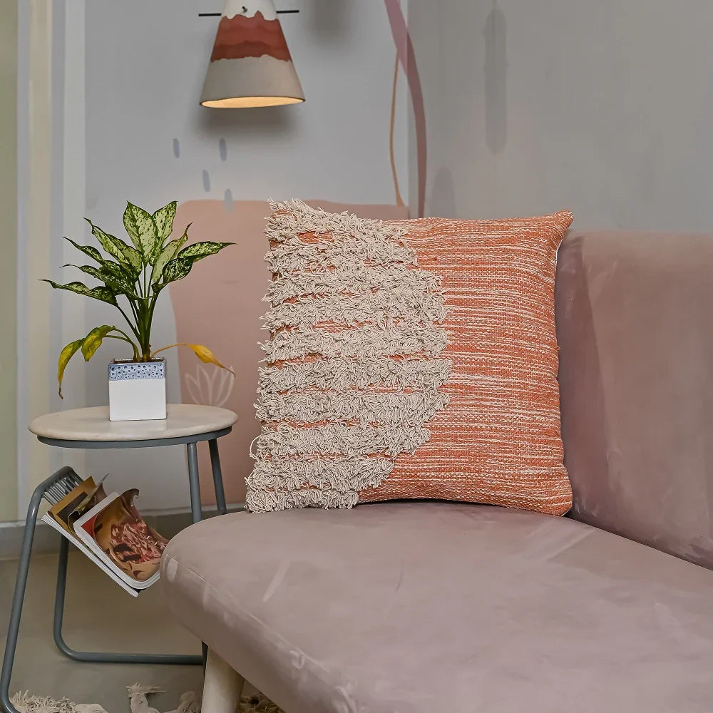 100% Cotton handmade Cushion Covers. - SanskrutiHomes 