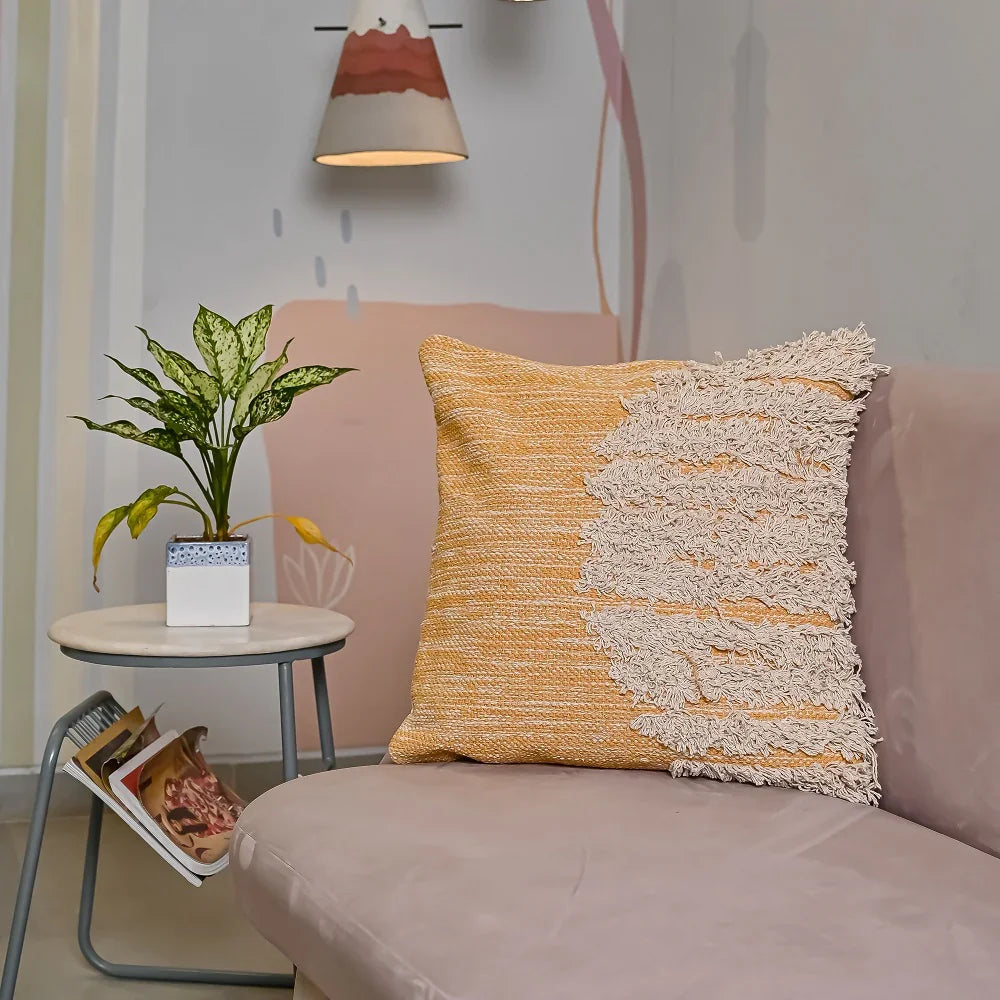 100% Cotton handmade Cushion Covers. - SanskrutiHomes 