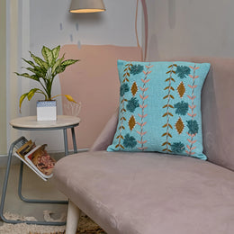 Boho Handloom Pure Cotton Cushion Cover - SanskrutiHomes 