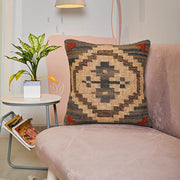 Morocco style Hand-made Jute Cushion Cover - SanskrutiHomes 