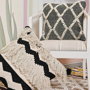 Bb Set Of 2 Hand-Weaved Cotton Cushion Covers