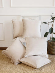 Solid Print Cushion Cover - SanskrutiHomes 