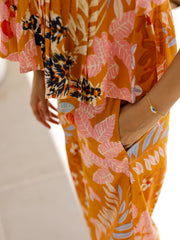 Printed Sleeveless Co-Ord Set