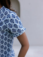 Ethnic Motifs Printed Pure Cotton Night suit - SanskrutiHomes 