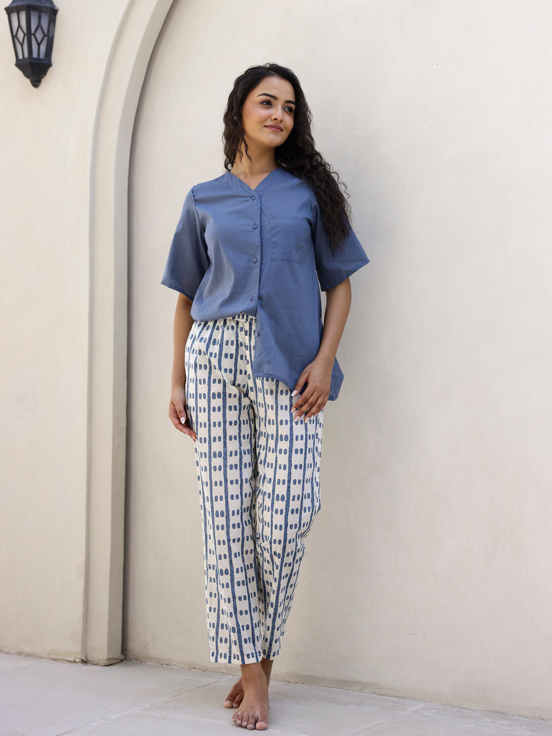 Printed Pure Cotton Co-Ords - SanskrutiHomes 