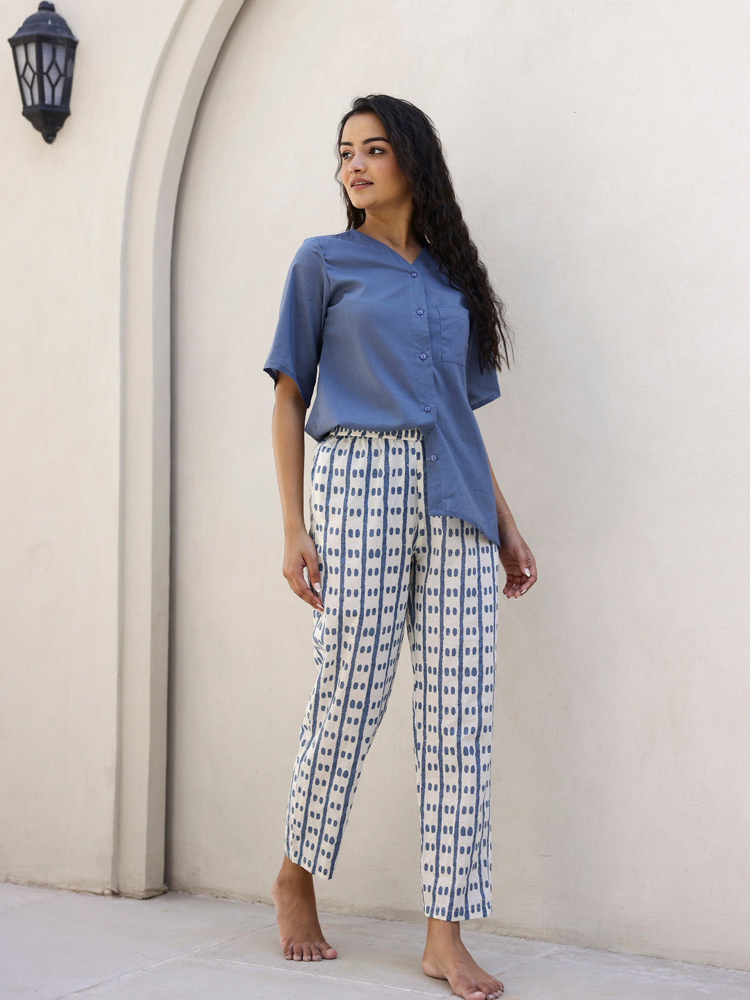 Printed Pure Cotton Co-Ords - SanskrutiHomes 