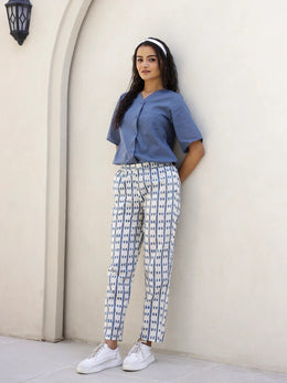 Printed Pure Cotton Co-Ords - SanskrutiHomes 