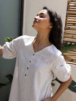 Cotton Night Dress - SanskrutiHomes 