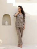 Printed Pure Cotton Night suit - SanskrutiHomes 