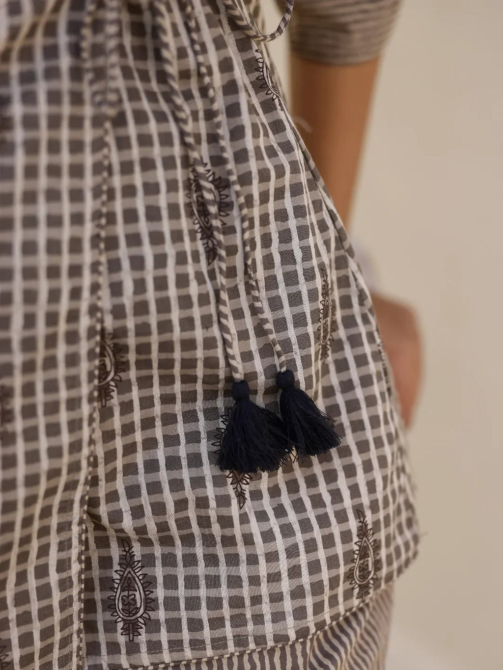 Printed Pure Cotton Night suit - SanskrutiHomes 