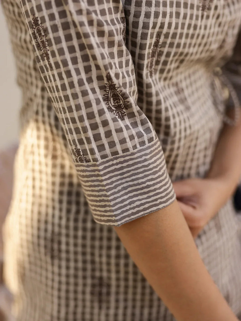 Printed Pure Cotton Night suit - SanskrutiHomes 