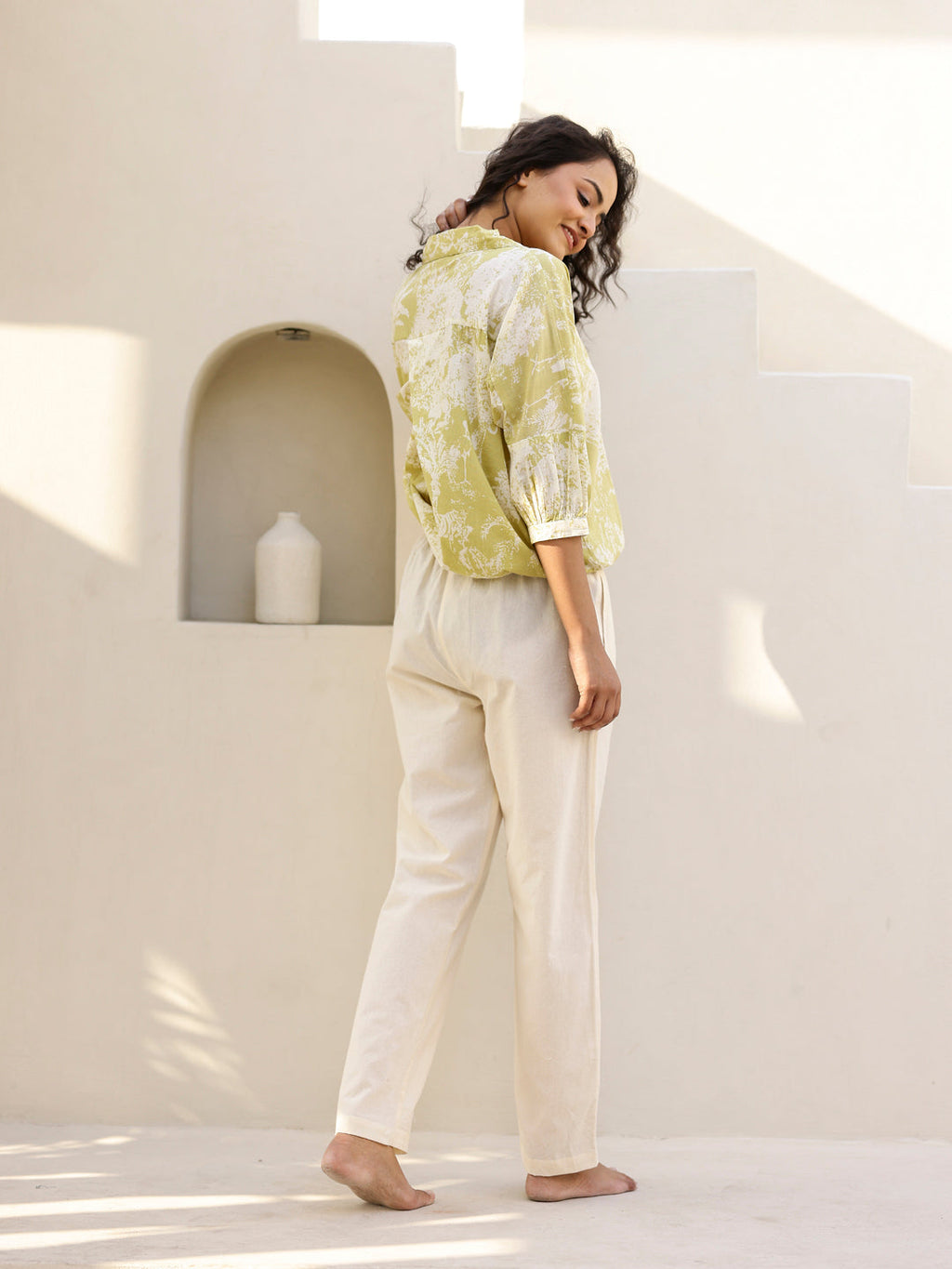 Cotton Printed Coord Set for Women - SanskrutiHomes 