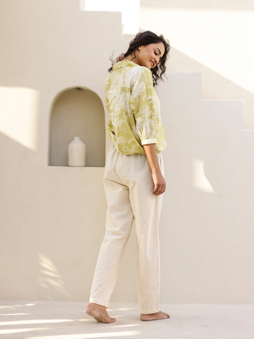 Cotton Printed Coord Set for Women - SanskrutiHomes 