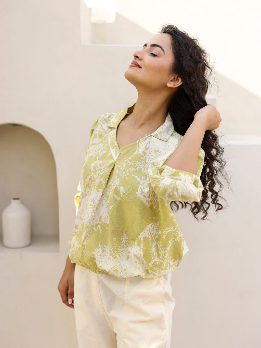 Cotton Printed Coord Set for Women - SanskrutiHomes 