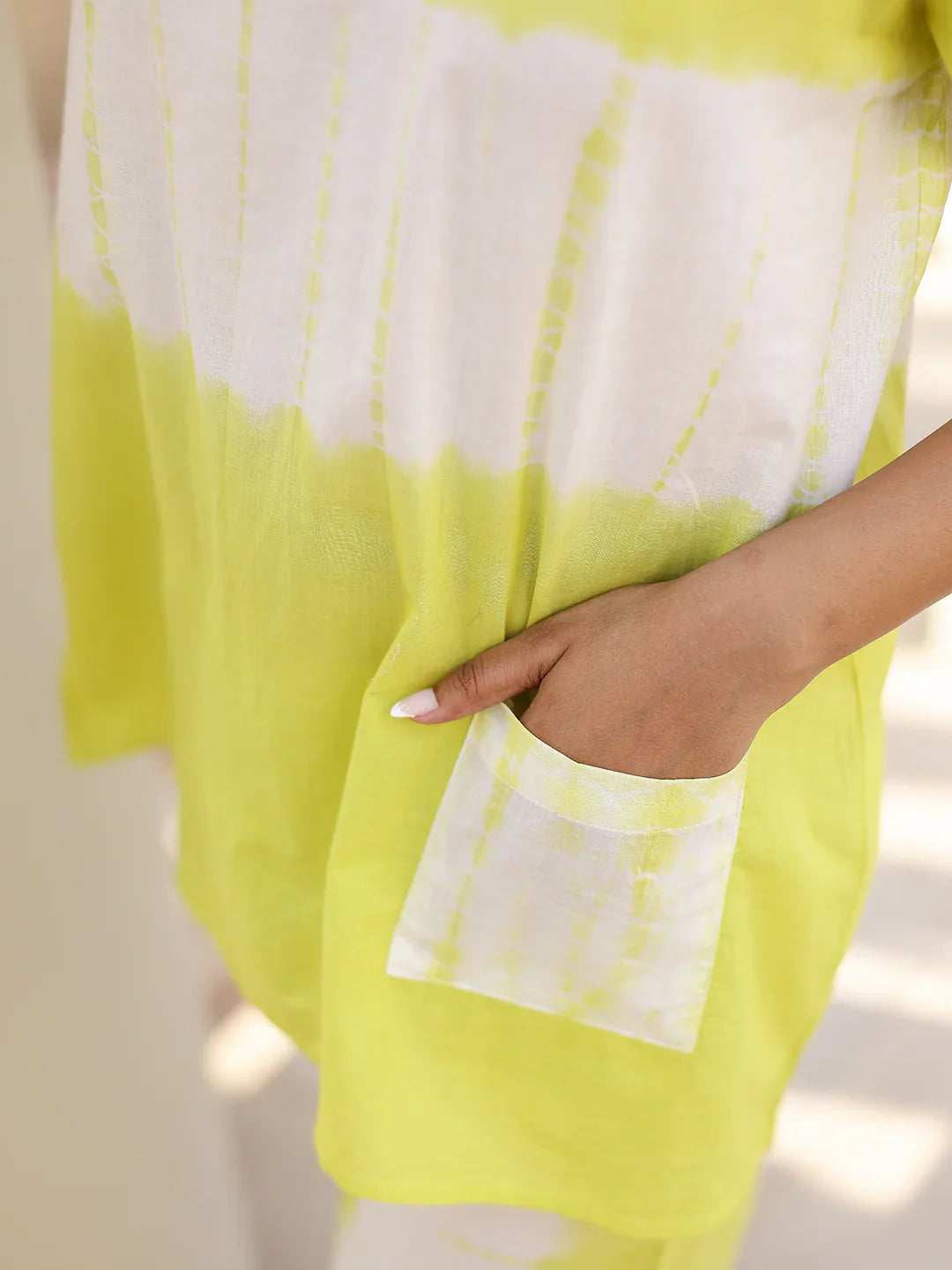 MELLOW YELLOWTye & Dye Night suit - SanskrutiHomes 