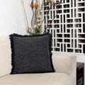 Grey 100% Cotton Cushion Covers. - SanskrutiHomes 