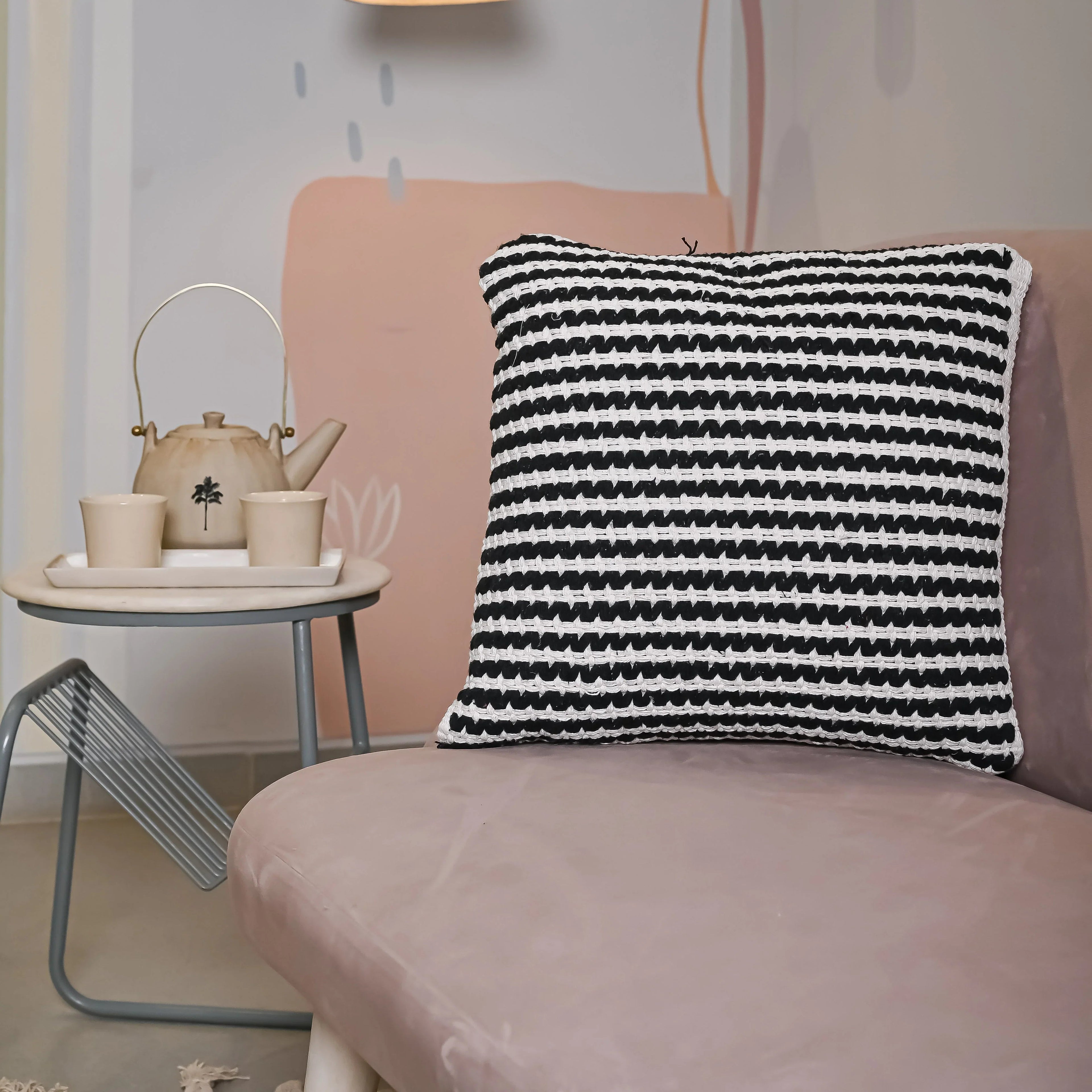 100% Cotton handmade Cushion Covers. - SanskrutiHomes 