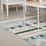 Multi-Color Hand-Woven 100% Cotton Rug