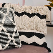 Bb Set Of 2 Hand-Weaved Cotton Cushion Covers