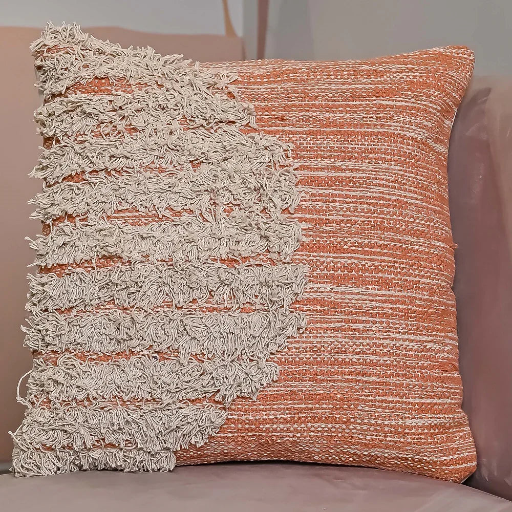 100% Cotton handmade Multi-color Cushion Covers.(Set of 4 ) - SanskrutiHomes 