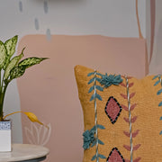 Boho Handloom Pure Cotton Cushion Cover - SanskrutiHomes 