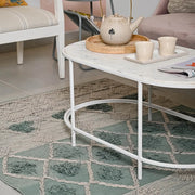 Hand-weaved 100% Cotton Multi-color Rug - SanskrutiHomes 