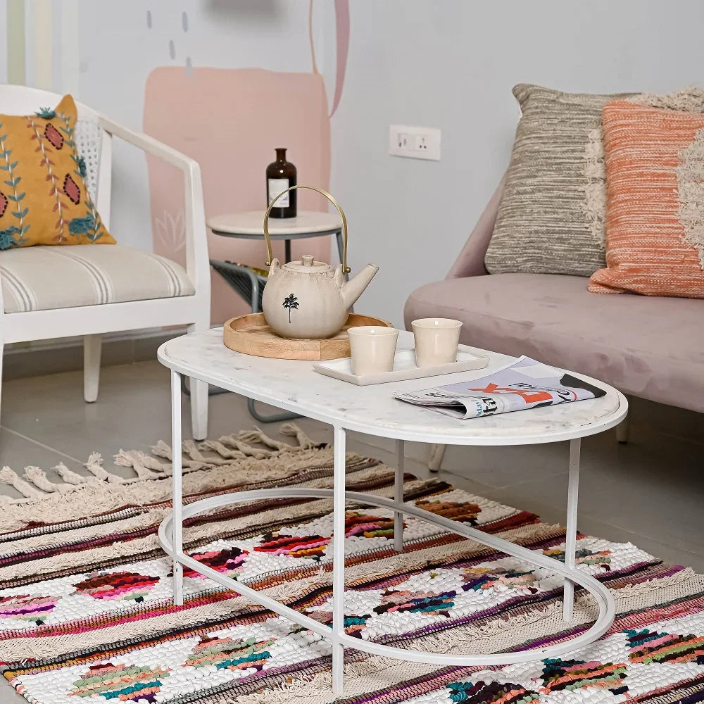 Hand-weaved 100% Multi-color Rug - SanskrutiHomes 