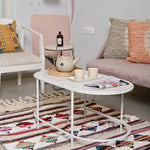 Hand-weaved 100% Multi-color Rug - SanskrutiHomes 