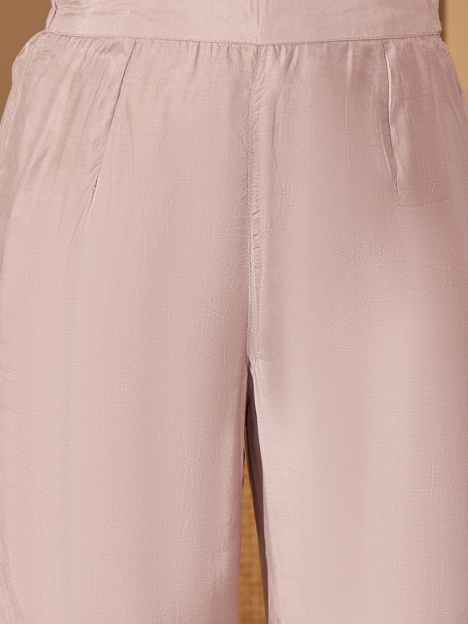 Sea Green Printed Round Neck Viscose Rayon Kurta Set For Women