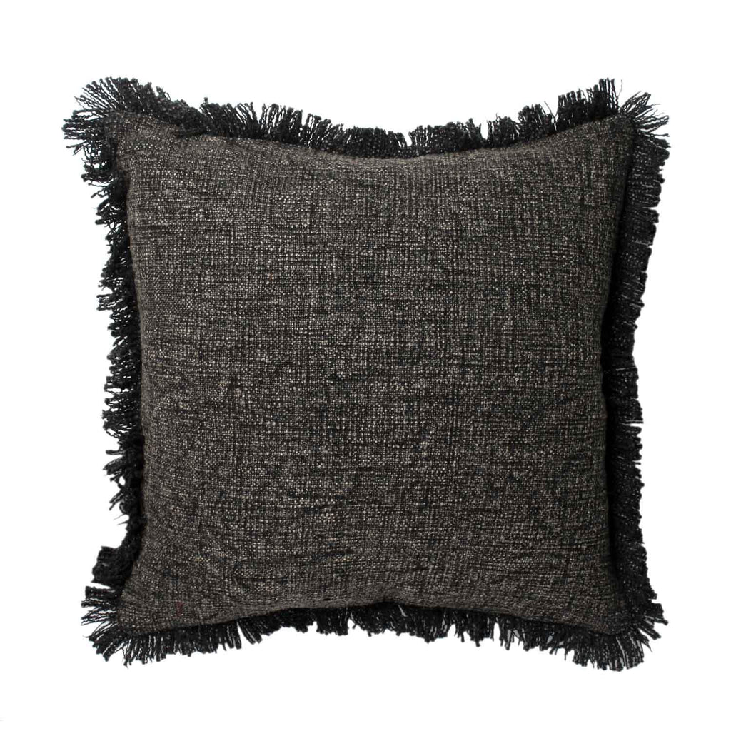 Grey 100% Cotton Cushion Covers. - SanskrutiHomes 
