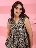 Lanes nest Cotton Night Suit - SanskrutiHomes 