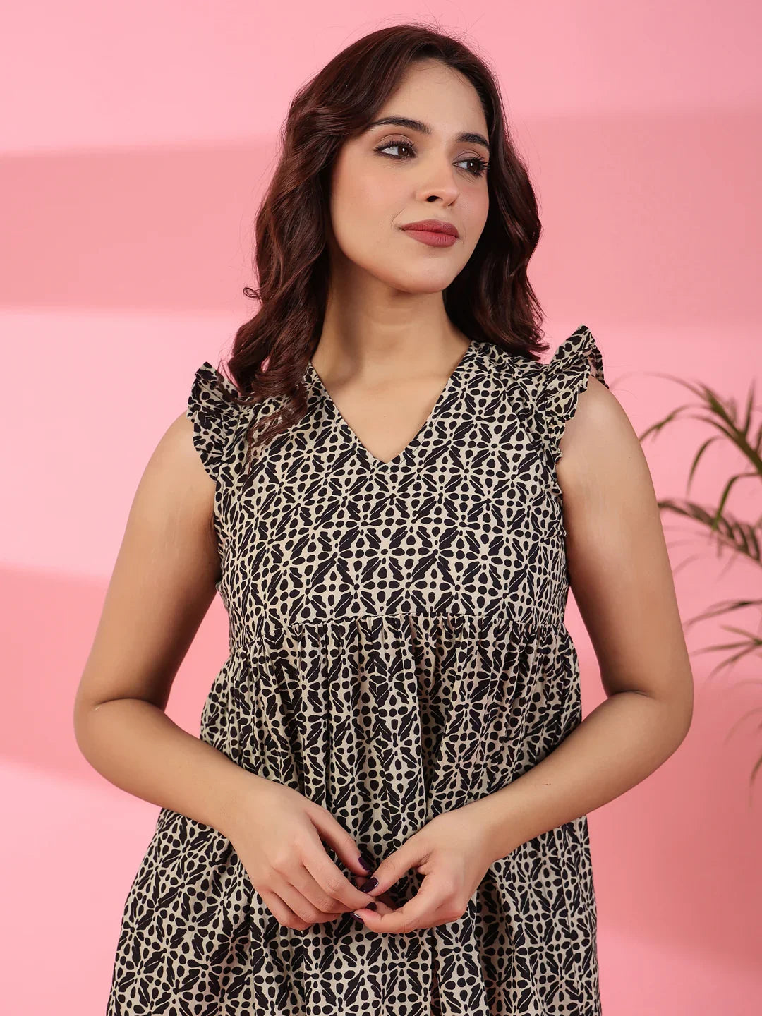 Lanes nest Cotton Night Suit - SanskrutiHomes 