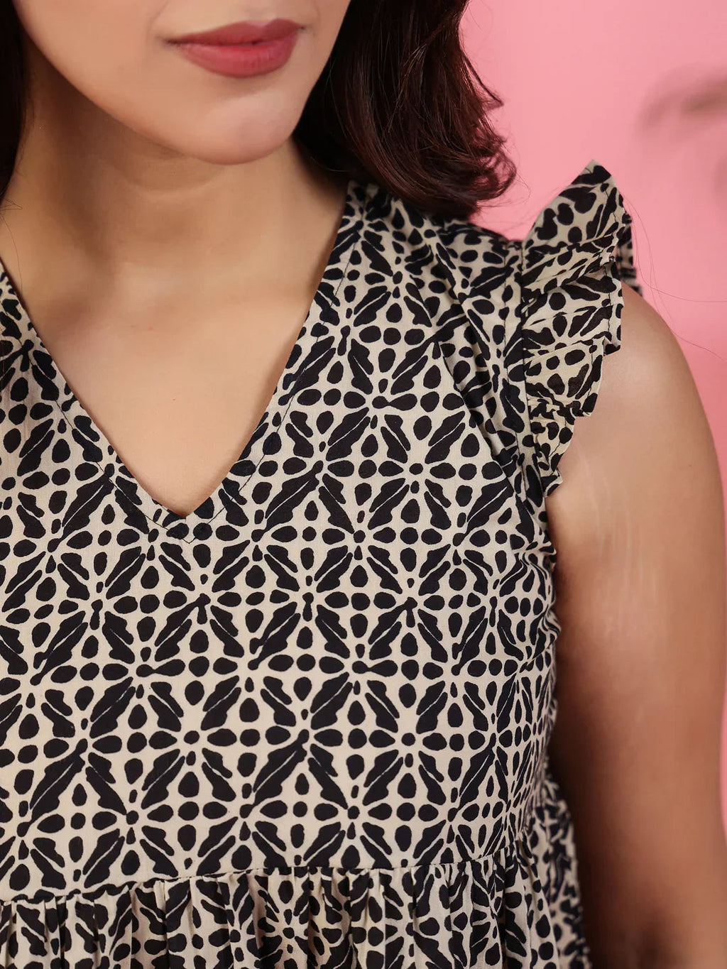 Lanes nest Cotton Night Suit - SanskrutiHomes 