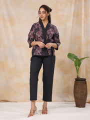 Elephant cotton co-ord set - SanskrutiHomes 