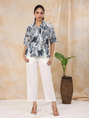 Leafy co-ord set - SanskrutiHomes 