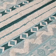 Multi-Color Hand-Woven 100% Cotton Rug