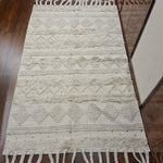 Hand-weaved 100% Multi-color Rug - SanskrutiHomes 