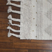 Hand-weaved 100% Multi-color Rug - SanskrutiHomes 