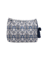Boho Floral Cotton Pouch with Tassel - SanskrutiHomes 