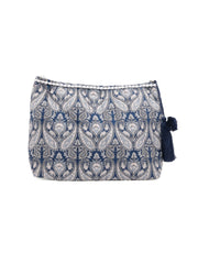 Boho Floral Cotton Pouch with Tassel - SanskrutiHomes 