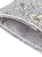 Floral Printed Quilted Pouch - SanskrutiHomes 