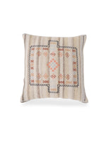 Jute Cotton Beige Colour Geometric Cushion Covers - SanskrutiHomes 