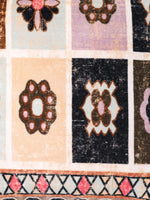 Velvet Multi Colour Geometric Cushion Covers - SanskrutiHomes 