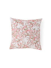 Velvet Pink Colour Floral Cushion Covers - SanskrutiHomes 